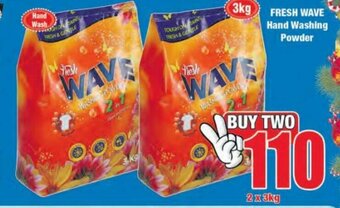 Boxer Fresh Wave Hand Washing Powder 2x3kg offer