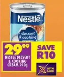 Shoprite Nestle dessert & cooking cream offer