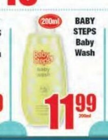 Boxer Baby Steps Baby Wash offer