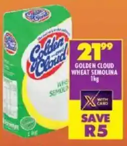 Shoprite Golden cloud wheat semolina offer