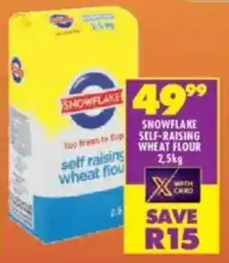 Shoprite Snowflake self-raising wheat flour offer