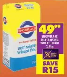 Snowflake self-raising wheat flour