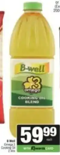 SuperSpar B-well Omega 3 Cooking Oil offer