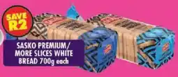 Shoprite Sasko premium/ more slices white bread offer