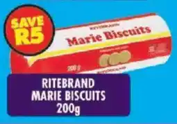 Shoprite Ritebrand Marie Biscuits offer