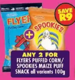 Shoprite Flyers puffed corn/ spookies maize puff snack offer