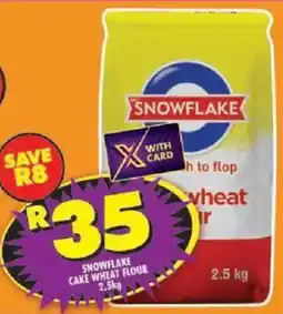 Shoprite Snowflake cake wheat flour offer