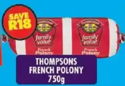 Shoprite Thompsons french polony offer