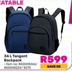 Game 34 L Tangent Backpack offer