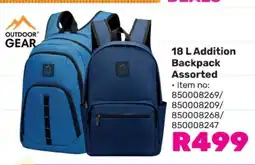 Game 18 L Addition Backpack Assorted offer