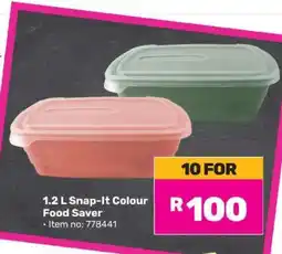 Game 1.2 L Snap-It Colour Food Saver offer