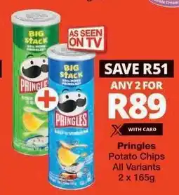 Checkers Pringles Potato Chips offer