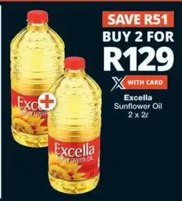 Checkers Excella Sunflower Oil offer