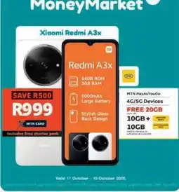 Checkers Xiaomi Redmi A3x offer