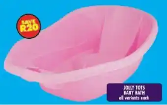 Shoprite Jolly tots baby bath offer