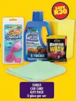 Shoprite Shield car care gift pack offer
