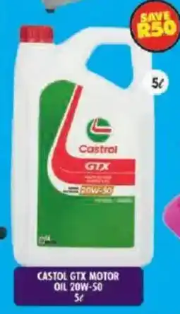 Shoprite Castol gtx motor oil 20w-50 offer