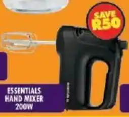 Shoprite Essentials hand mixer 200w offer