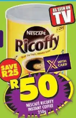 Shoprite Nescafé ricoffy instant coffee offer
