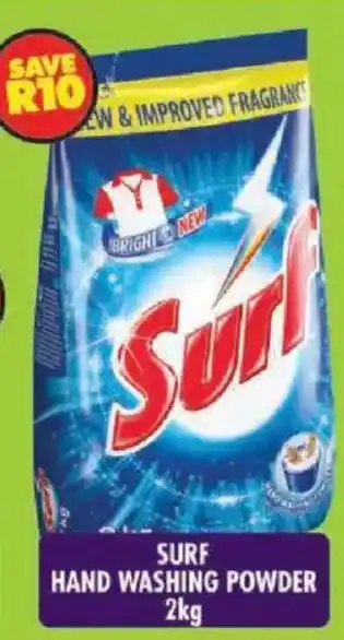 Shoprite Surf hand washing powder offer