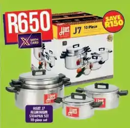 Shoprite Hart j7 aluminium stewpan set offer