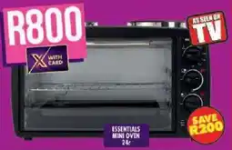 Shoprite Essentials mini oven offer