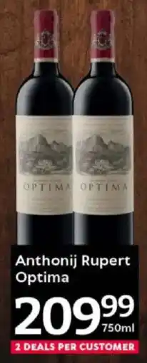 Oxford Freshmarket Anthonij Rupert Optima offer