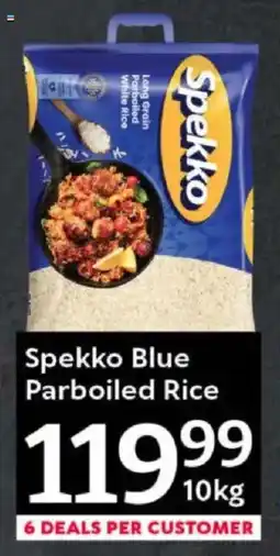 Oxford Freshmarket Spekko Blue Parboiled Rice offer