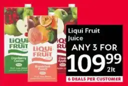 Oxford Freshmarket Liqui Fruit Juice offer