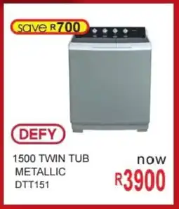 Furn 4 U Defy twin tub metallic offer