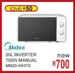 Furn 4 U Midea inverter 700w manual microwave offer