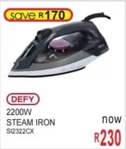 Furn 4 U Defy 2200w steam iron offer