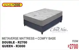 Furn 4 U Cloud Nine metaverse mattress + comfy base offer