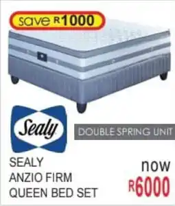 Furn 4 U Sealy anzio firm queen bed set offer