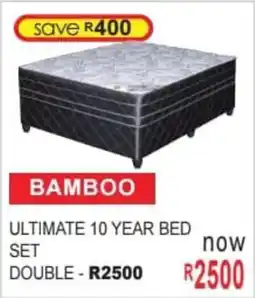 Furn 4 U Bamboo ultimate 10 year bed set offer
