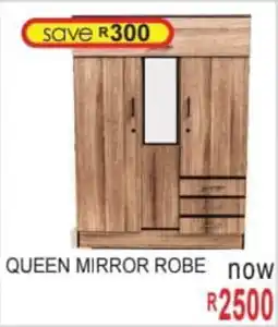 Furn 4 U Queen mirror robe offer