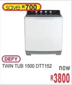Furn 4 U Defy twin tub offer