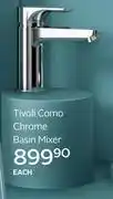 CTM Tivoli Como Chrome Basin Mixer-Each offer
