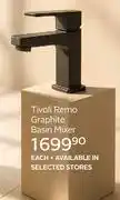 CTM Tivoli Remo Graphite Basin Mixer-Each offer