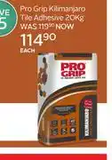 CTM Pro Grip Kilimanjaro Tile Adhesive-20Kg Each offer