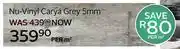 CTM Nu Vinyl Carya Grey 5mm-Per Sqm offer