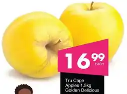 Save Tru Cape Apples Golden Delicious offer
