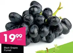 Save Black Grapes Punnet offer