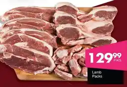 Save Lamb Packs offer
