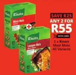 Checkers Knorr Meal Mate All Variants offer
