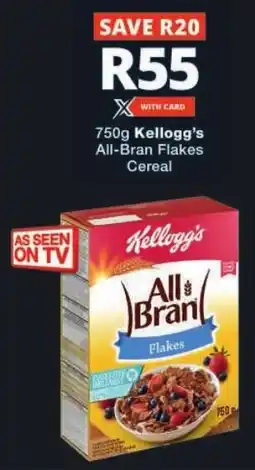 Checkers Kellogg's All-Bran Flakes Cereal offer