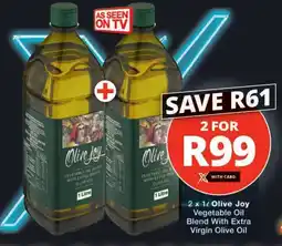 Checkers Olive Joy Vegetable Oil Blend With Extra Virgin Olive Oil offer