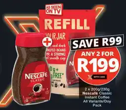 Checkers Nescafé Classic Instant Coffee All Variants/ Doy Pack offer
