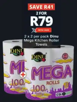 Checkers Dinu Mega Kitchen Roller Towels offer