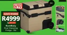 Checkers BushBaby Dual Camping Fridge offer